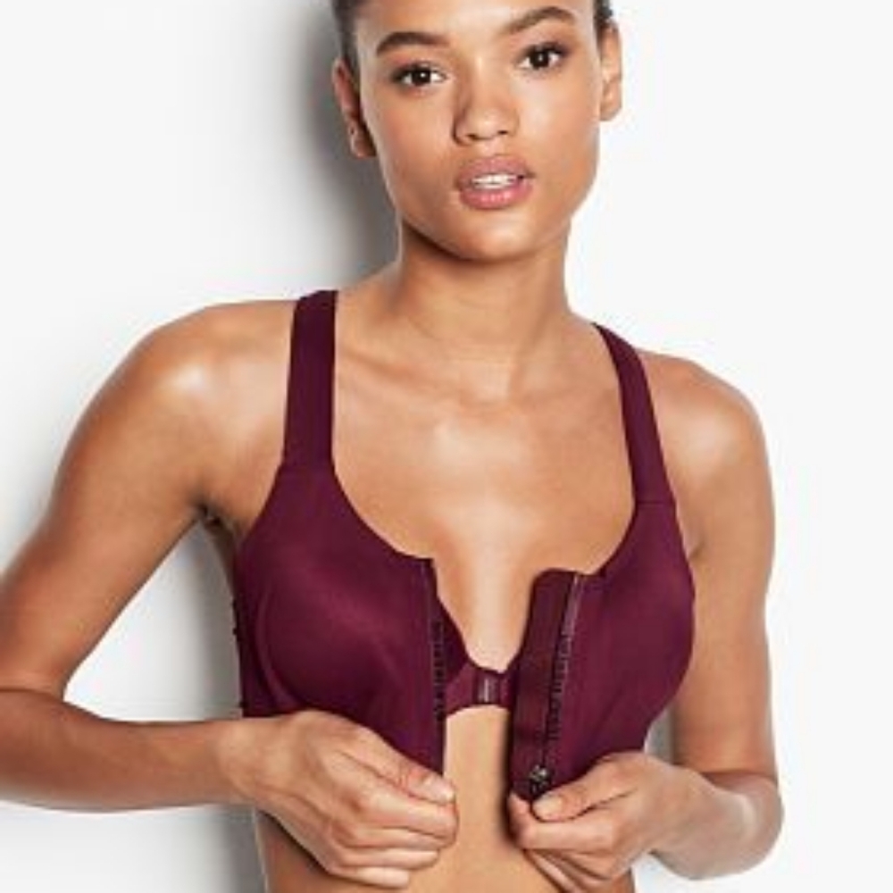*purple* VS Knockout Front Close Sports Bra